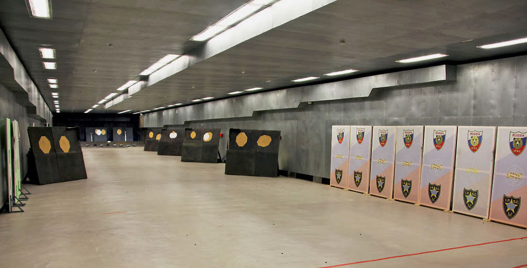 50-метровая галерея в Академии практической стрельбы (Москва)