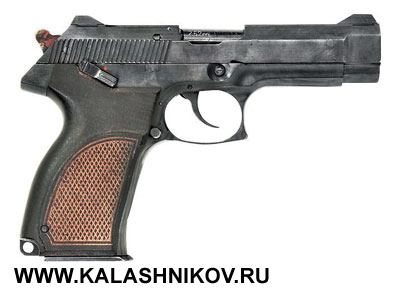 Пистолет «Грач-2» конструкции В. А. Ярыгина, опытный образец 1992 г.