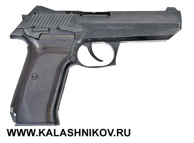 Пистолет «Грач-1» конструкции А.И. Зарочинцева, опытный образец 1992 г.