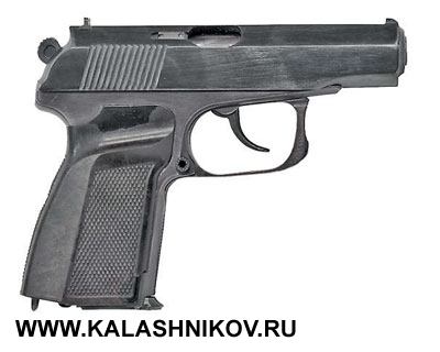 9-мм пистолет «Грач-3» конструкции Б. М. Плецкого и Р. Г. Шигапова, опытный образец 1992 г.