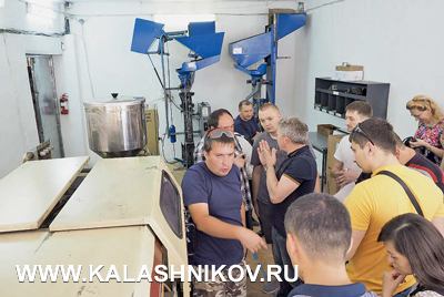 Участники семинара посетили патронный завод ТОО «АННА», где познакомились со всем производственным циклом