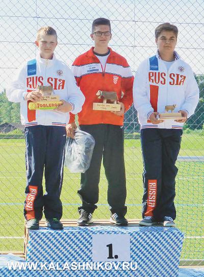 Серебряный призер кубка Швейцарии Семен Шабурин и бронзовый призер Михаил Мирзоев