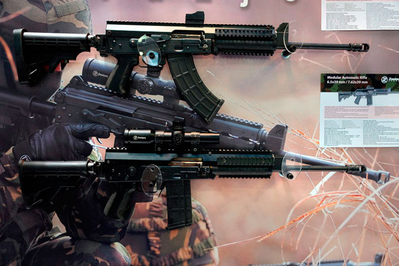 новая модульная автоматическая штурмовая винтовка от компании Zastava Arms