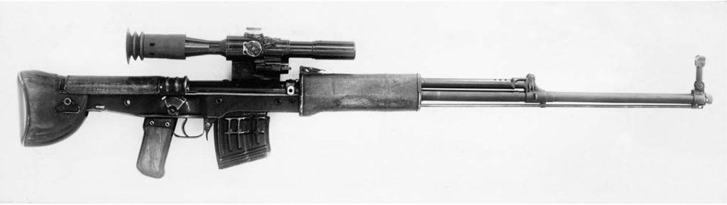 7,62-мм снайперская винтовка 2Б-В-10 конструкции А. С. Константинова