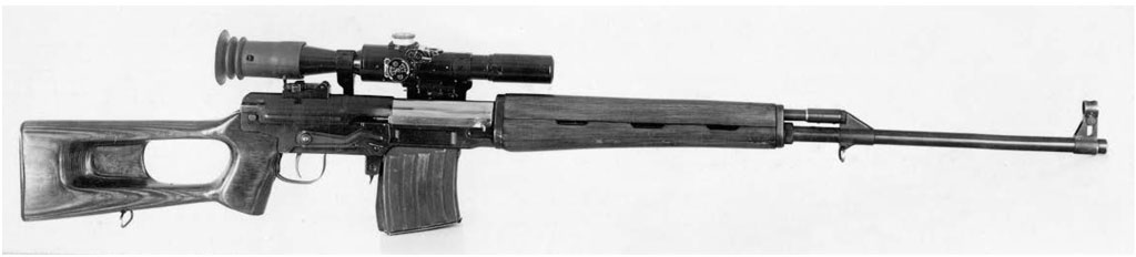 7,62-мм снайперская винтовка СВ-58 конструкции Е. Ф. Драгунова