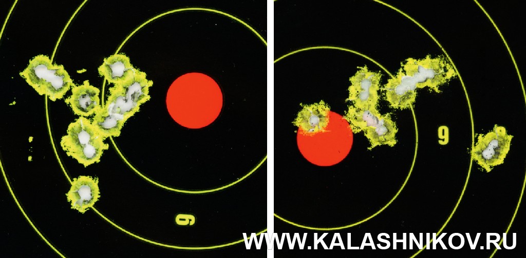 Результаты стрельбы из карабина Blaser R8 патронами Кентавр .243 Win. Фото 1. Журнал Калашников