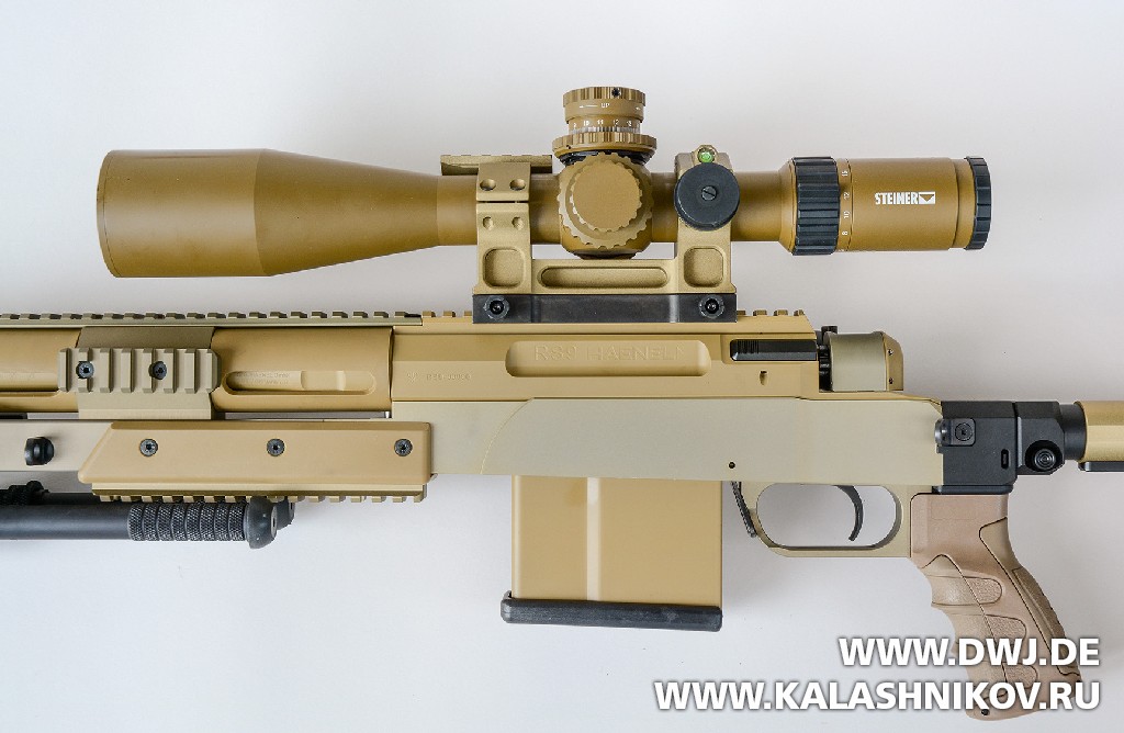 Средняя часть снайперской винтовки G29 с оптическим прицелом. Журнал Калашников. DWJ