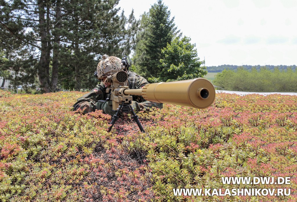 Стрелок со снайперской винтовкой G29. Журнал Калашников. DWJ