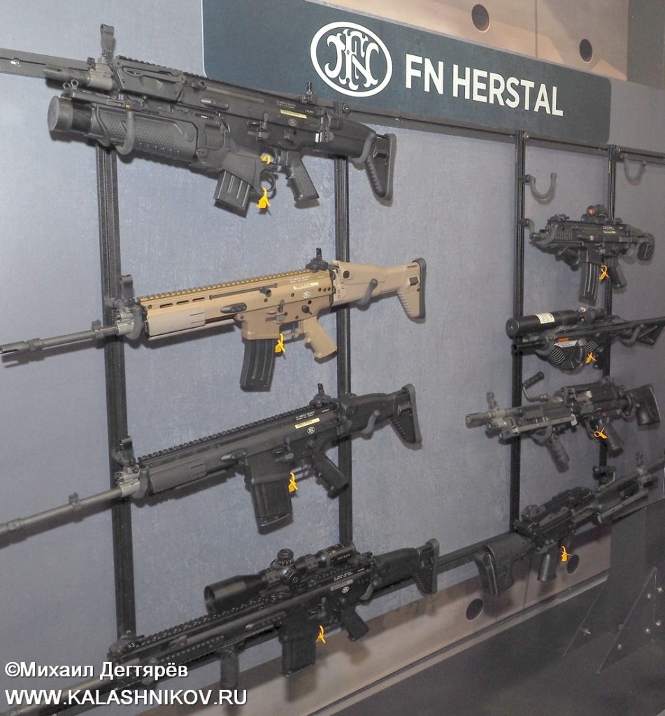 FN, FN Browningб FN Herstal, FN Minimi, M249, machine gun, пулемёт, assault rifle. FN SCAR, штурмовая винтовка, SHOT Show 2019