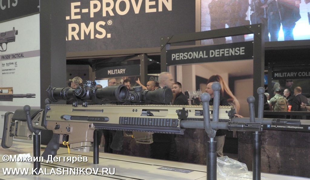 FN, FN Browning, FN Herstal, assault rifle. FN SCAR, штурмовая винтовка, SHOT Show 2019