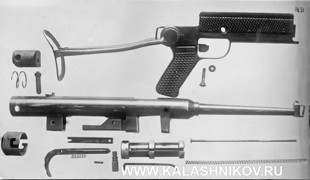 Полная разборка пистолета-пулемёта Зайцева второй модели