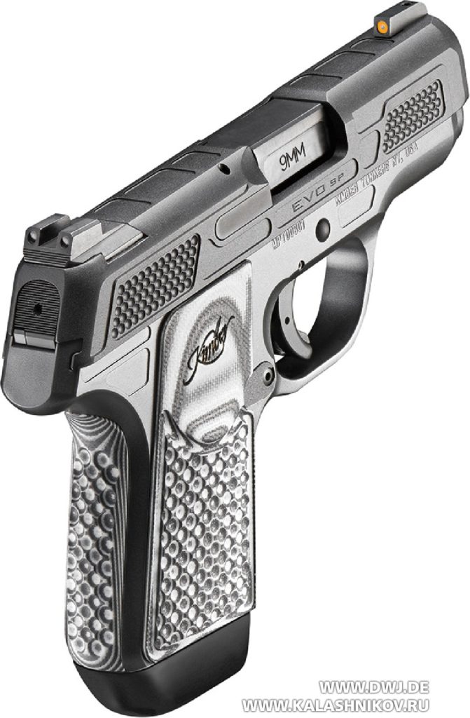 Новинкой Kimber является этот, действительно шикарно выглядящий, субкомпактный пистолет калибра 9 mm Luger карманного размера. пистолет Kimber SHOT Show 2019