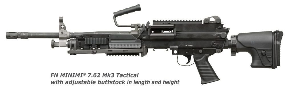 Minimi 7,62 Mk3, Minimi 5.56 Mk3, пулемёт