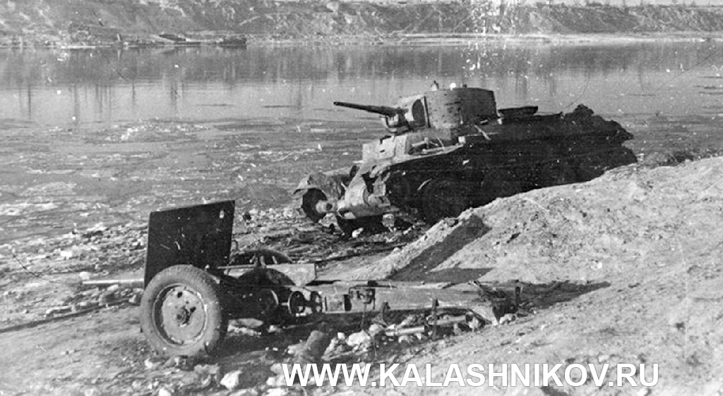 45-мм противотанковая пушка упрощённой конструкции «7–33» "Ленинградка". Фото 4
