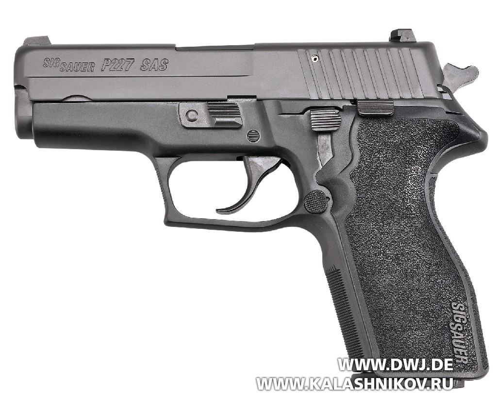 Пистолет SIG Sauer P227 SAS. Вид слева