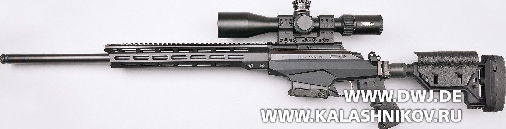 Винтовка Tikka T3x TAC A1. Вид слева