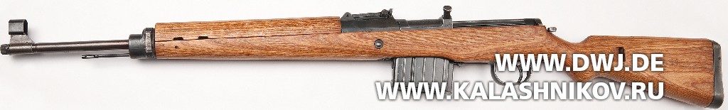 Винтовка Walther Gewehr 43. Вид слева