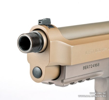 Beretta M9А3, резьба, глушитель