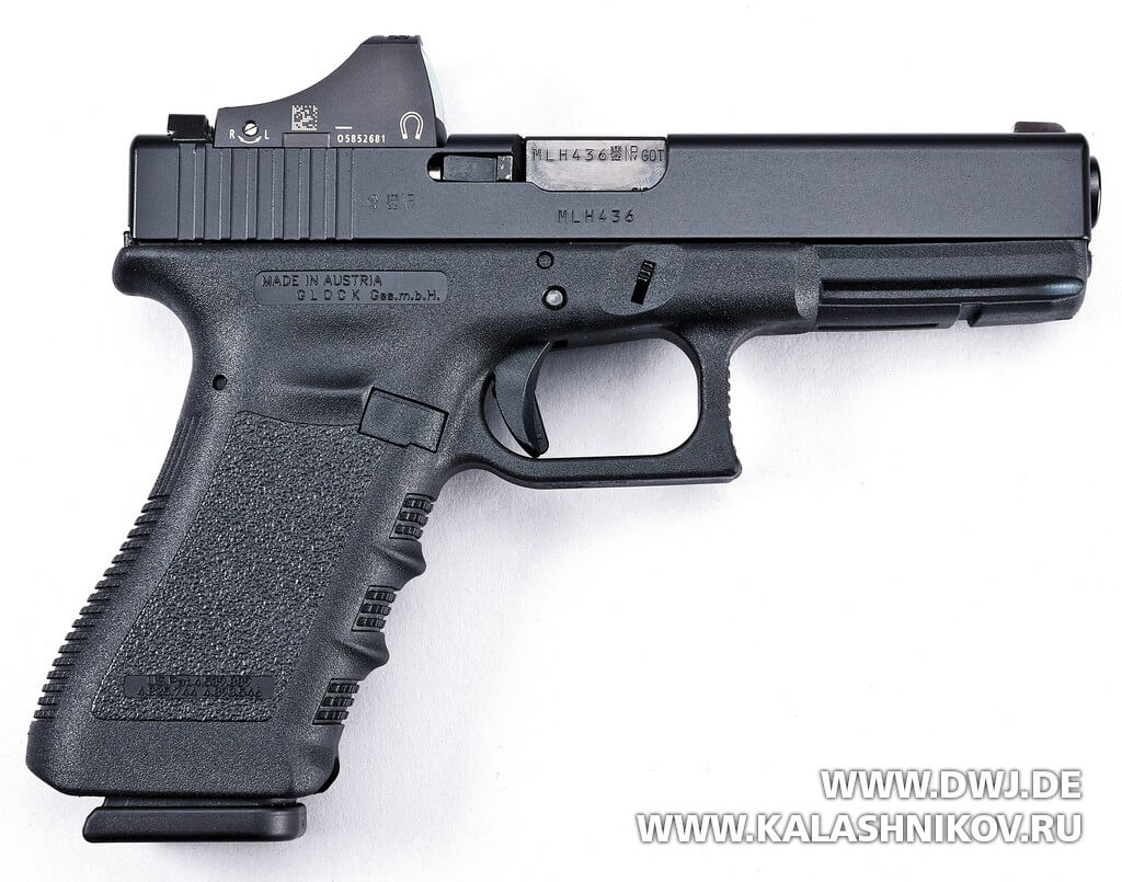 Glock с прицелом Docter Sight Glock, Docter Sight