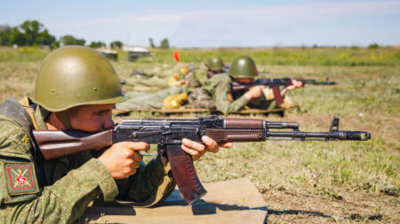 АК74, Советская армия