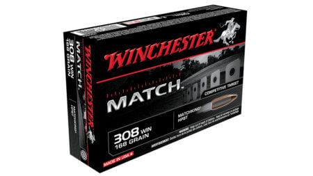 Winchester .308 Win. Sierra HPBT 168 gr