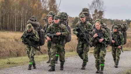 винтовка Ak5, шведская армия