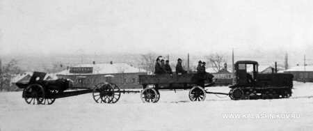 трактор СТЗ-3, 152-мм гаубица обр. 1909/30 гг.