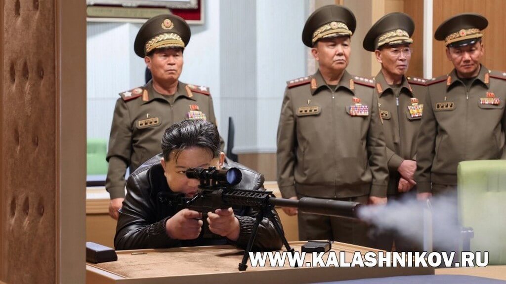 Ким Чен Ын, снайперская винтвока