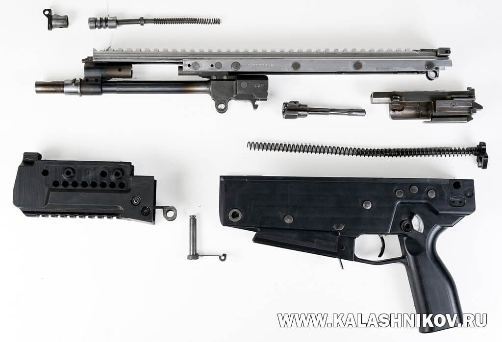 АМ-17, разобранный прототип