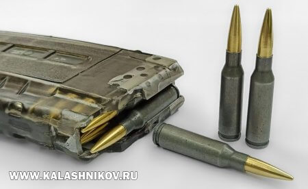 магазин, 5,45х39, трёхпульный антидроновый патрон